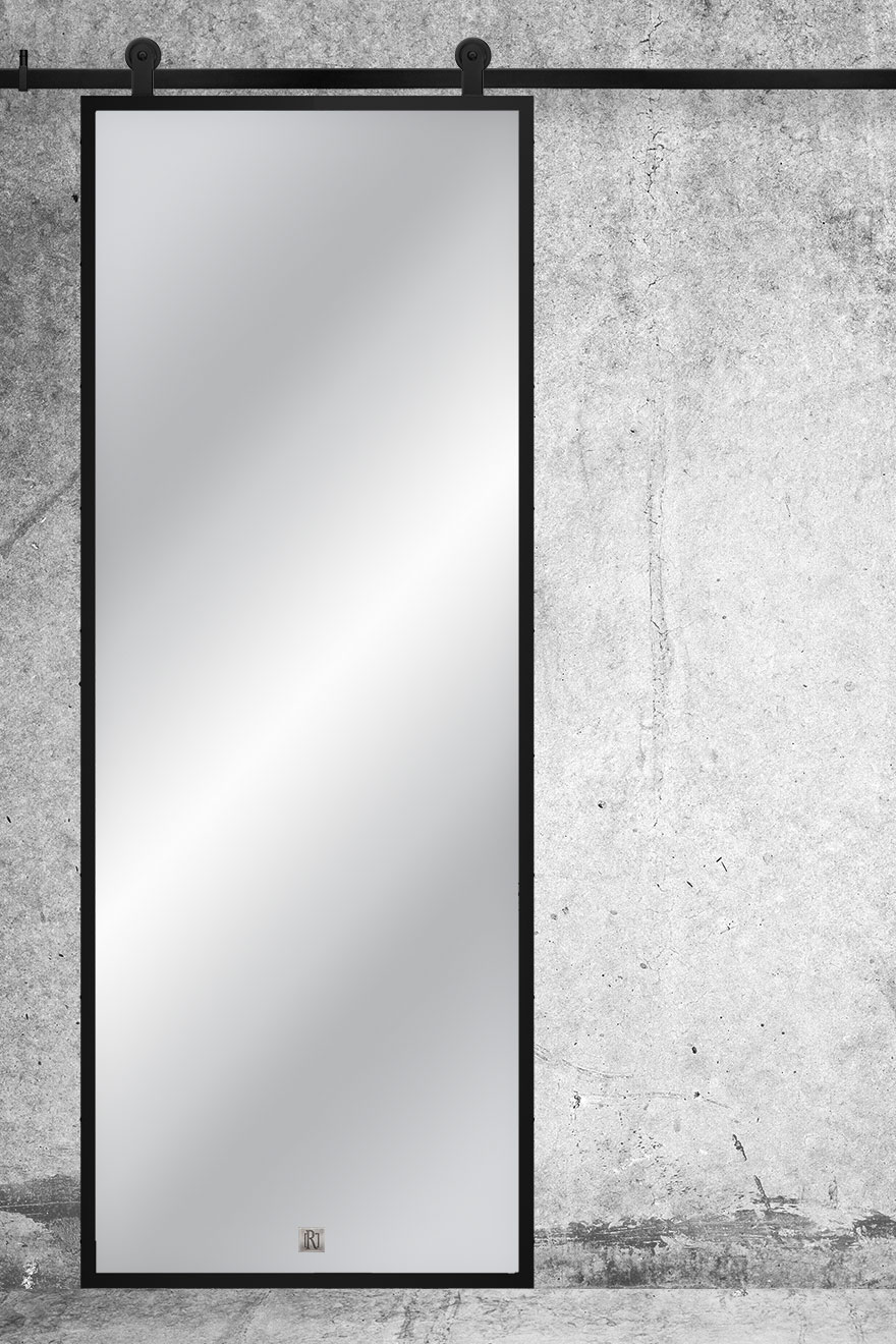 Schiebetüren mit Spiegel: einzel und doppel